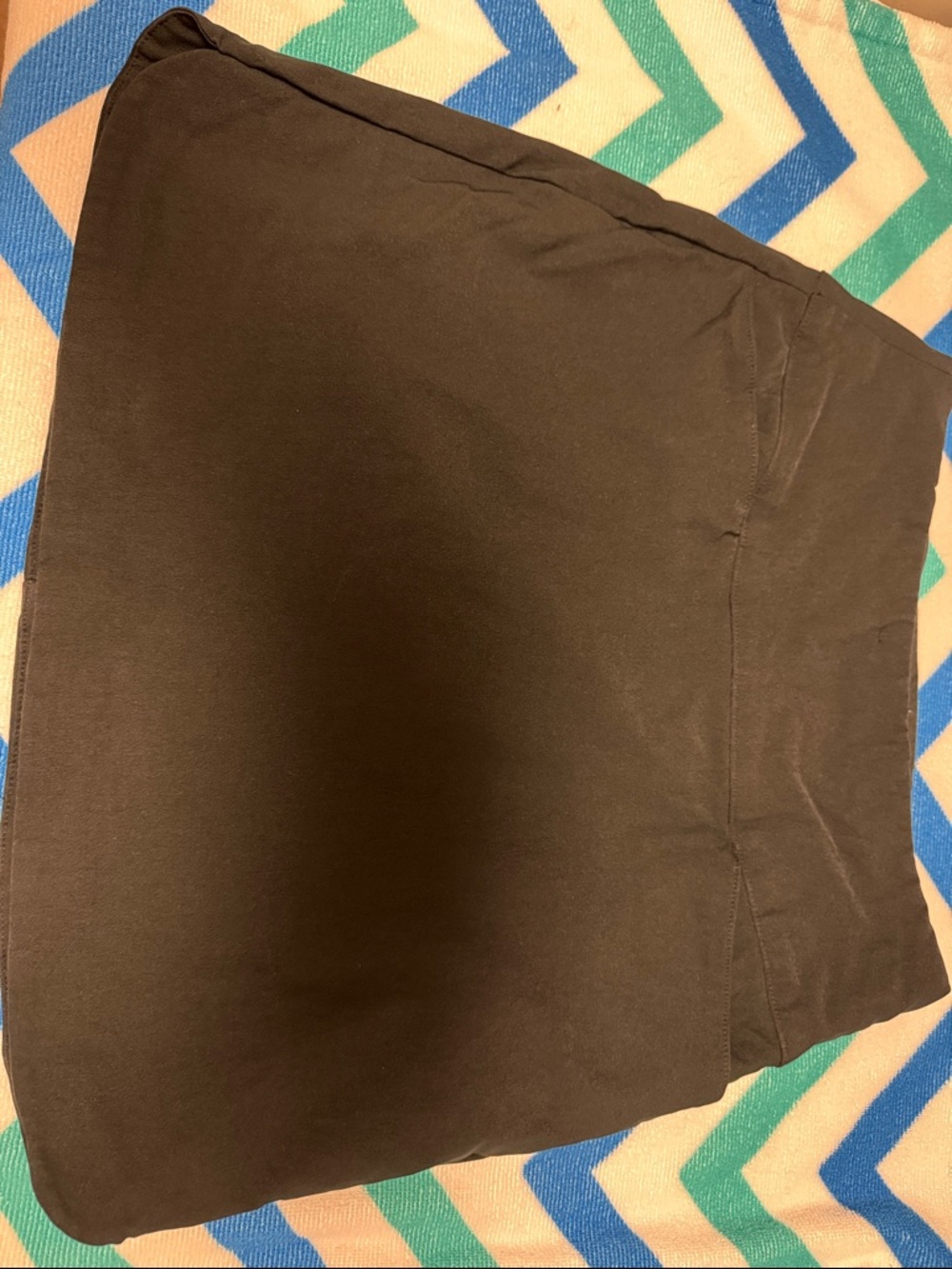 Lady Hagen Black Stretch Pencil Skirt